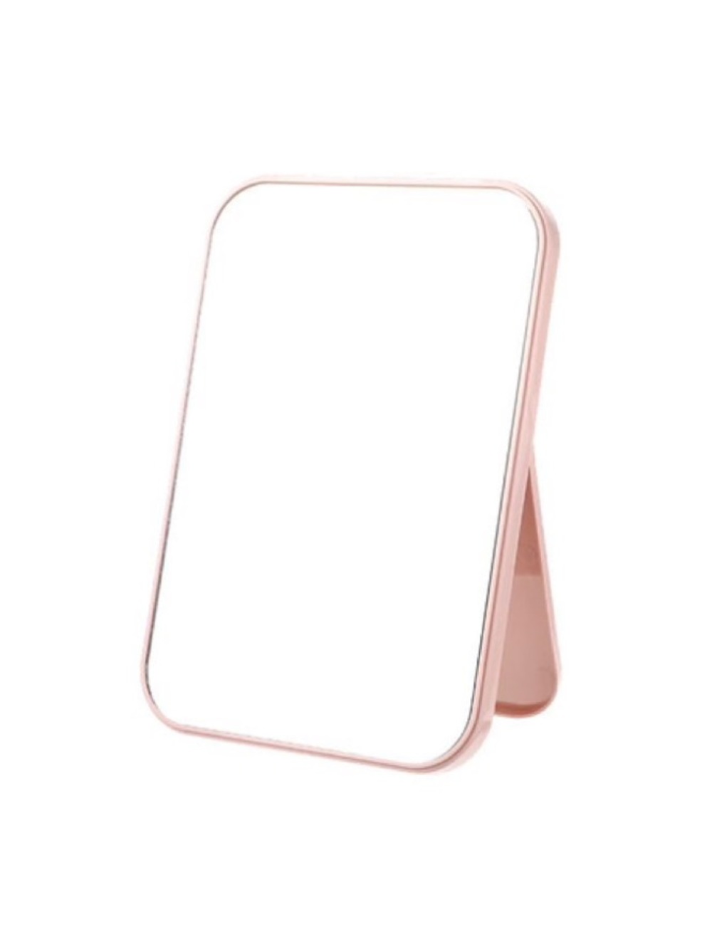 Spa Portable Mirror 8" Pink Vanity Table Mirrors With Stand Makeup